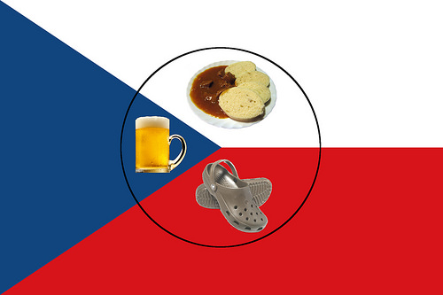 New flag of the Czech Republic