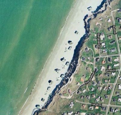 Búnkeres del Muro del Atlántico en los mapas de Turismogoogle